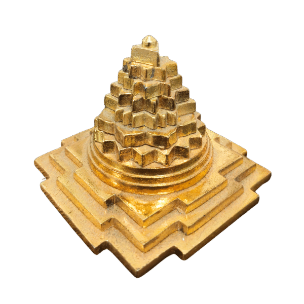 Brass Shree Yantra for Wealth & Prosperity